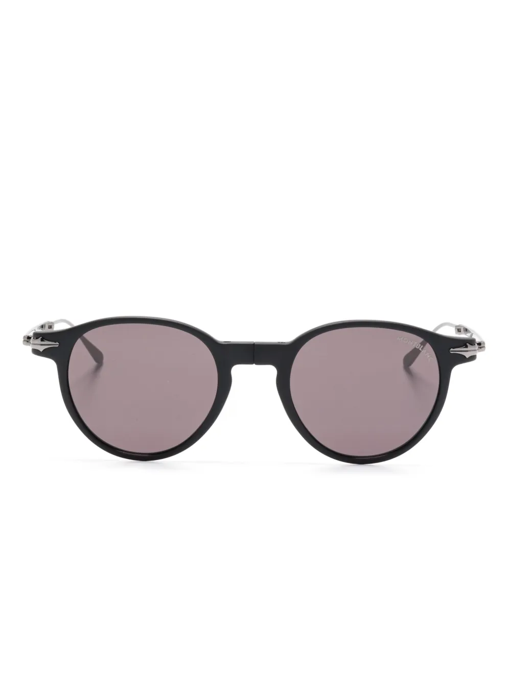 Montblanc lentes de sol con armazón redonda | negro | Image 1