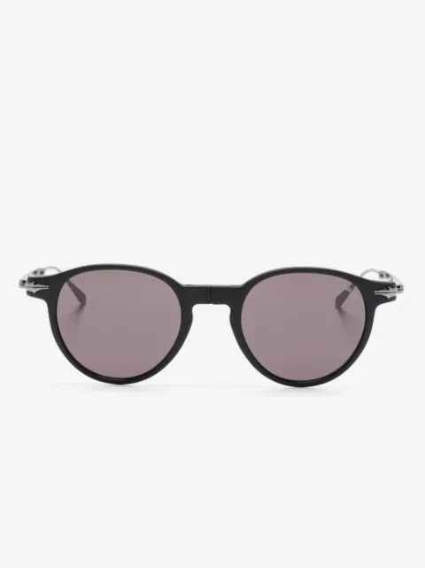 Montblanc lunettes de soleil à monture ronde