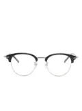 Montblanc round-frame glasses - Black
