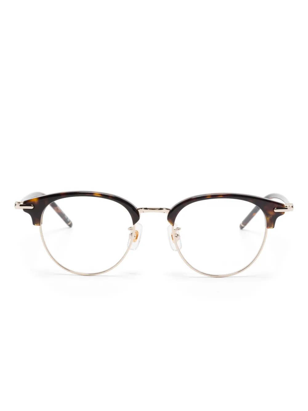 Montblanc round-frame glasses | Brown | Image 1