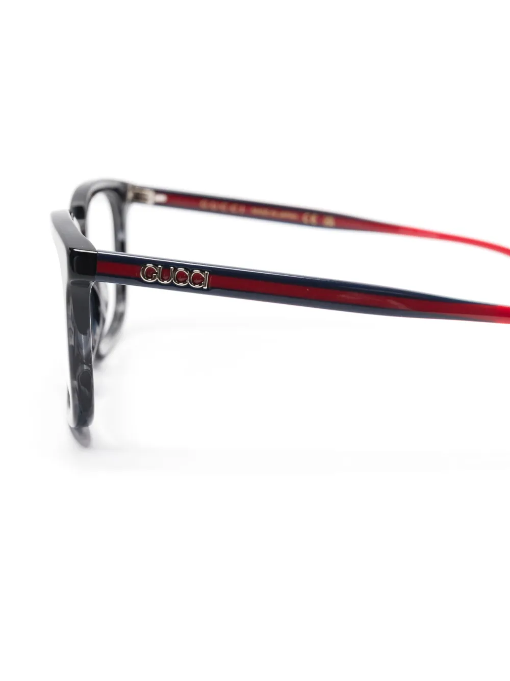 Gucci Eyewear Bril met vierkant montuur Zwart