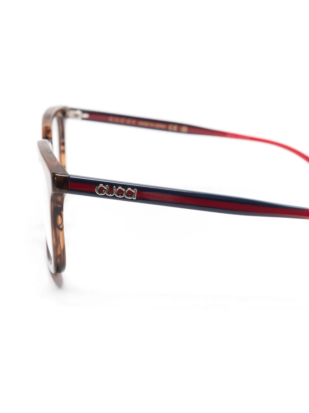 Gucci Eyewear Bril met vierkant montuur Bruin