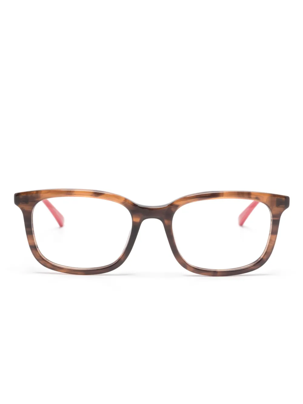 Gucci Eyewear square-frame glasses | Brown | Image 1