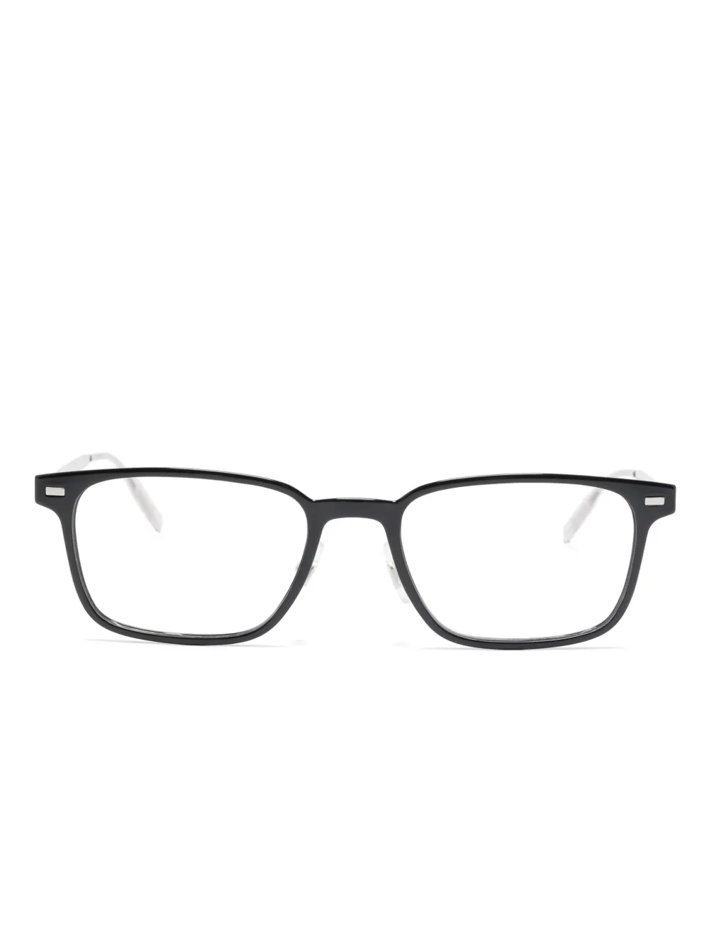Montblanc rectangle-frame glasses | Black | Image 1