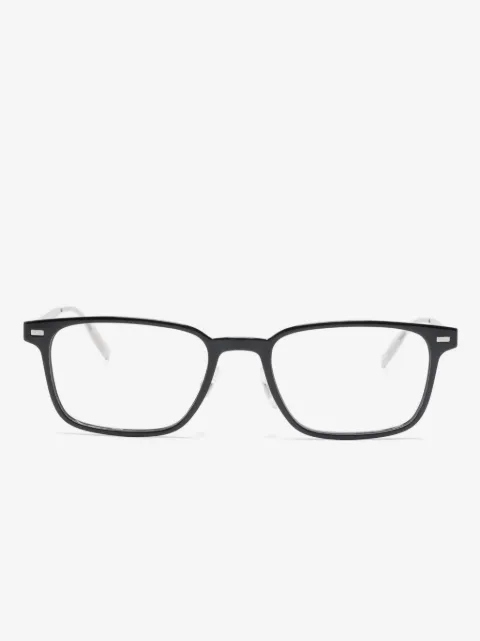 Montblanc rectangle-frame glasses