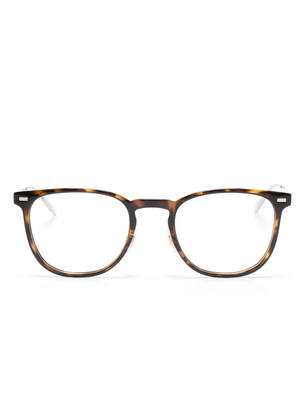 Montblanc square-frame glasses | Brown | Image 1