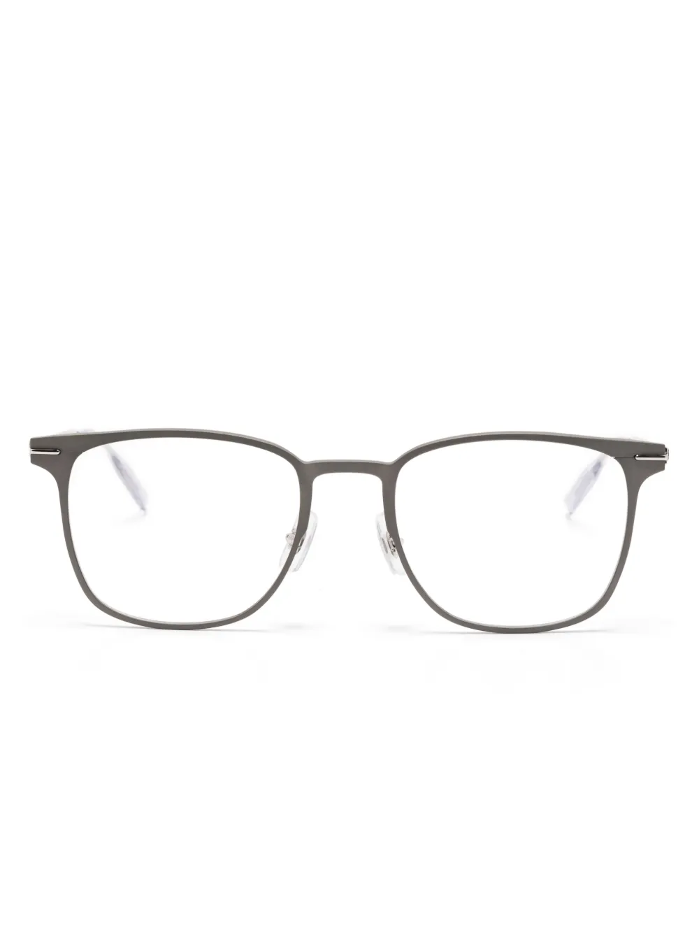 Montblanc square-frame glasses | Grey | Image 1