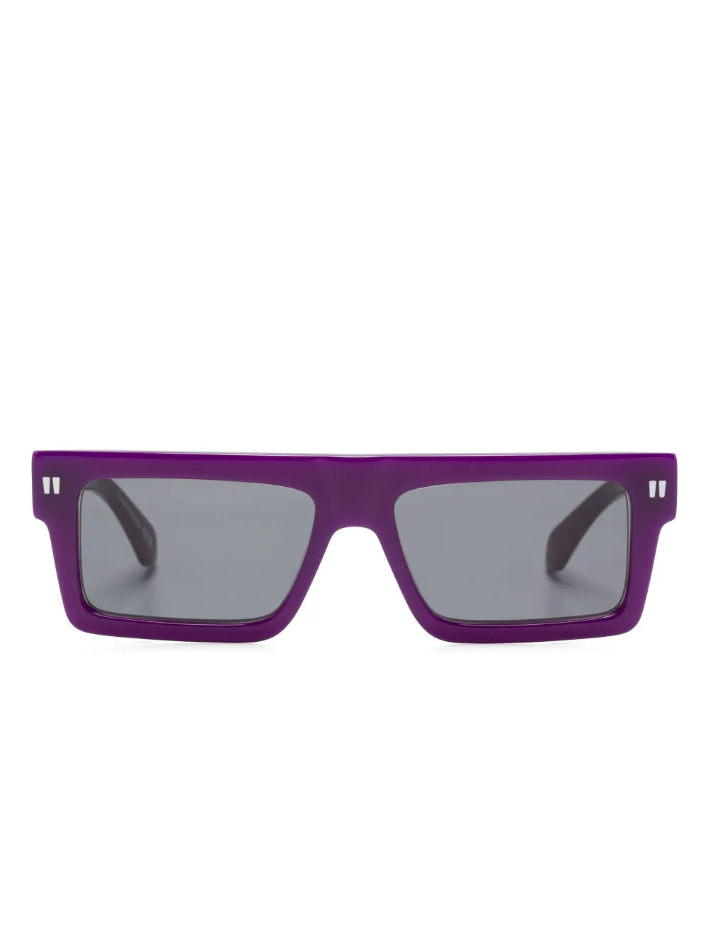 Off-White Eyewear Chandler サングラス - パープル Off-White Eyewear Chandler サングラス - パープル