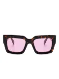 Off-White Eyewear square-frame sunglasses - Brown