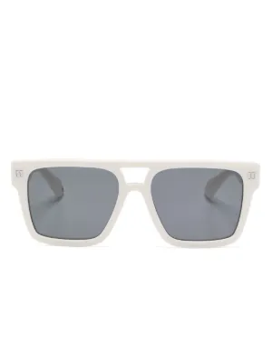 Off-White Eyewear Virgil スクエアフレーム サングラス | ホワイト
