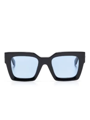 Off-White Eyewear Arrows スクエアフレーム サングラス | ブラック