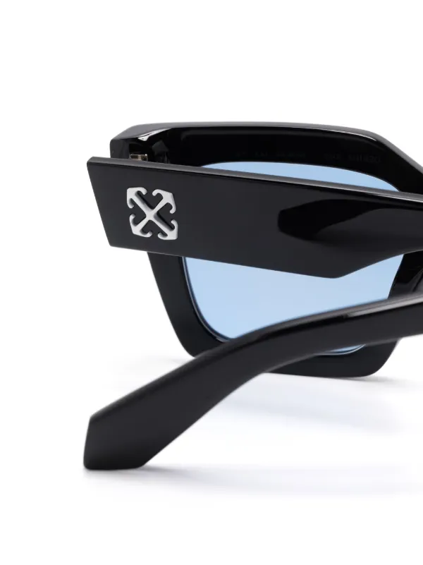 Off-White Eyewear Jackson Sunglasses | Black | FARFETCH JO