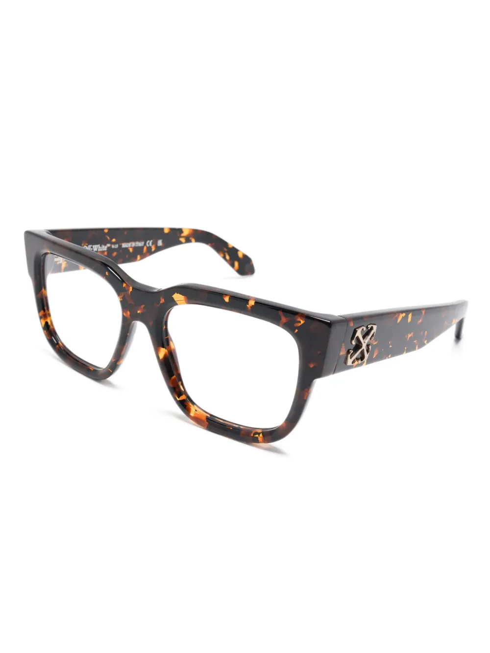 Off-White Eyewear Style 8C bril Bruin