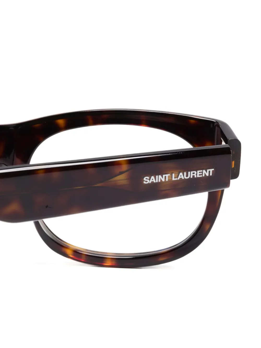 Saint Laurent Eyewear Romy tortoiseshell glasses Bruin