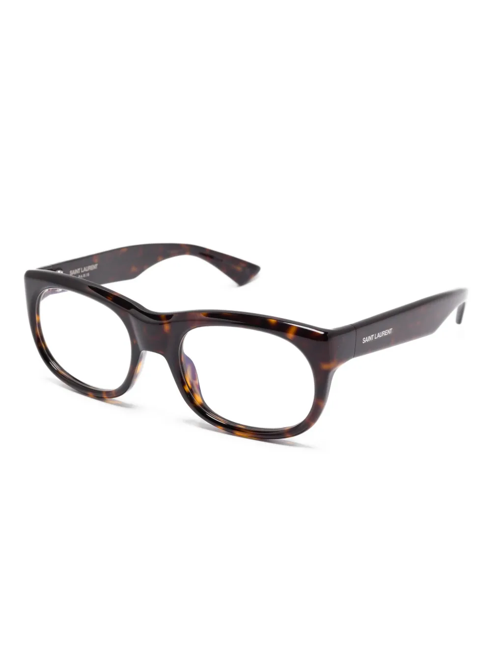 Saint Laurent Eyewear Romy tortoiseshell glasses Bruin