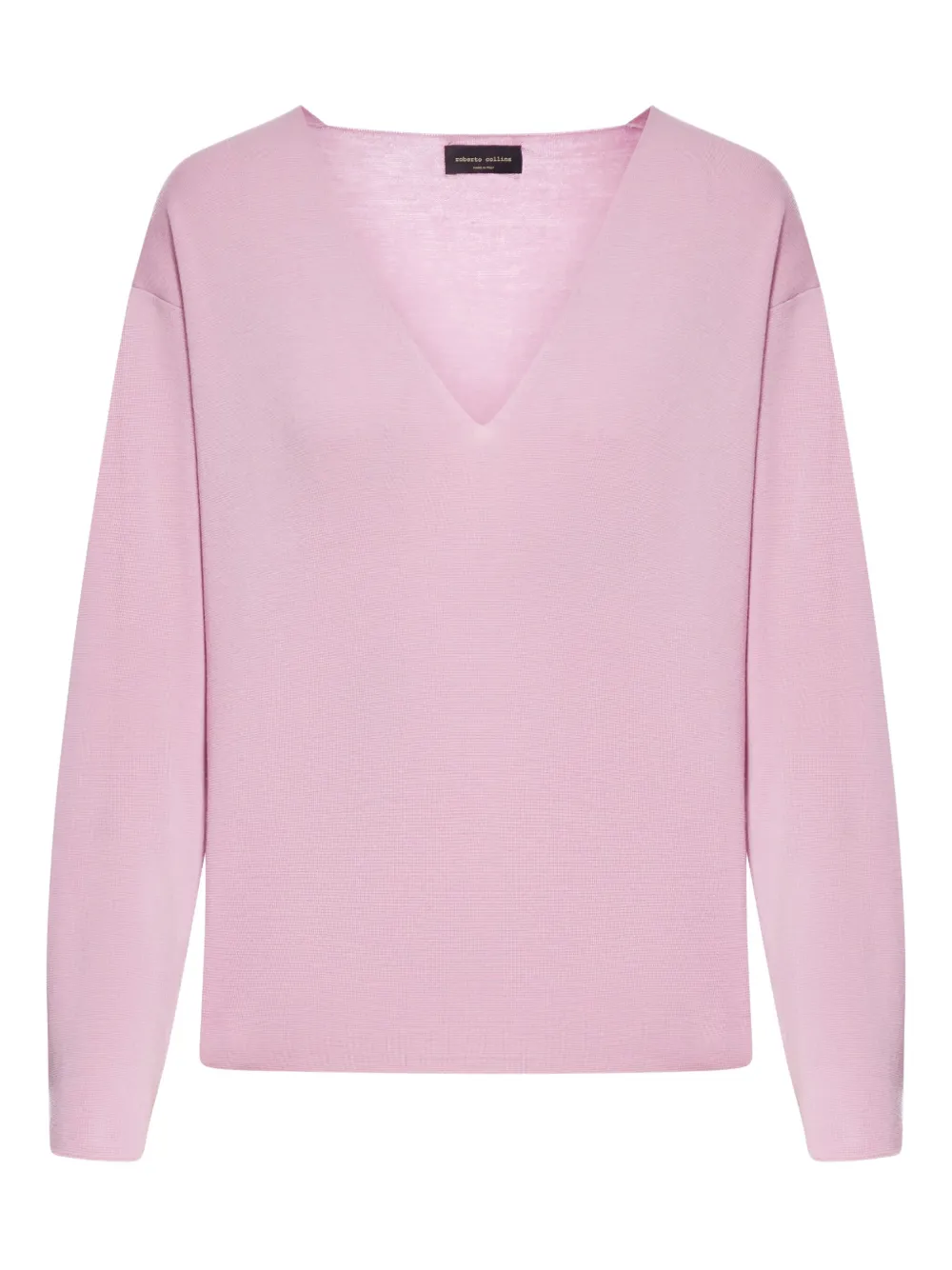 Roberto Collina suéter con cuello redondo | rosado | Image 1