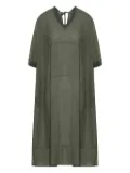 Transit linen midi dress - Green