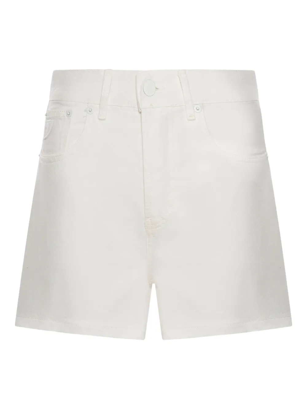 LOIS JEANS ハイライズ デニムショーツ - ホワイト LOIS JEANS ハイライズ デニムショーツ - ホワイト