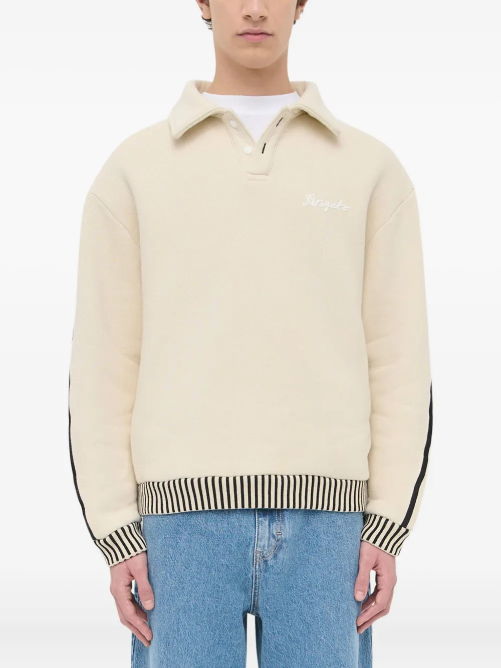 Axel Arigato Route poloshirt Beige
