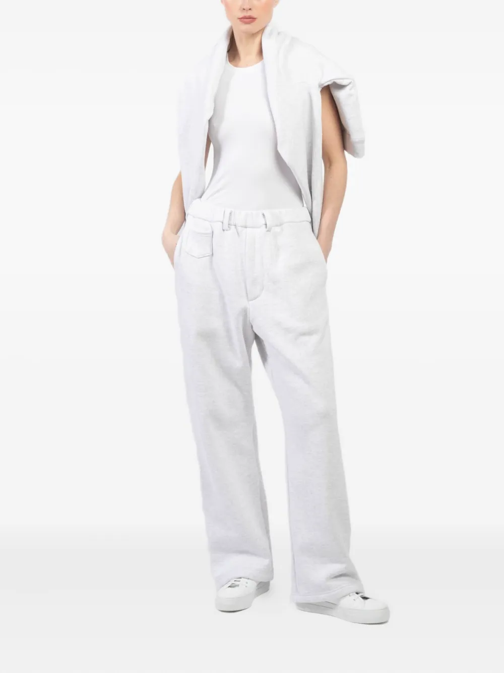 Aya Muse Katoenen broek - Grijs