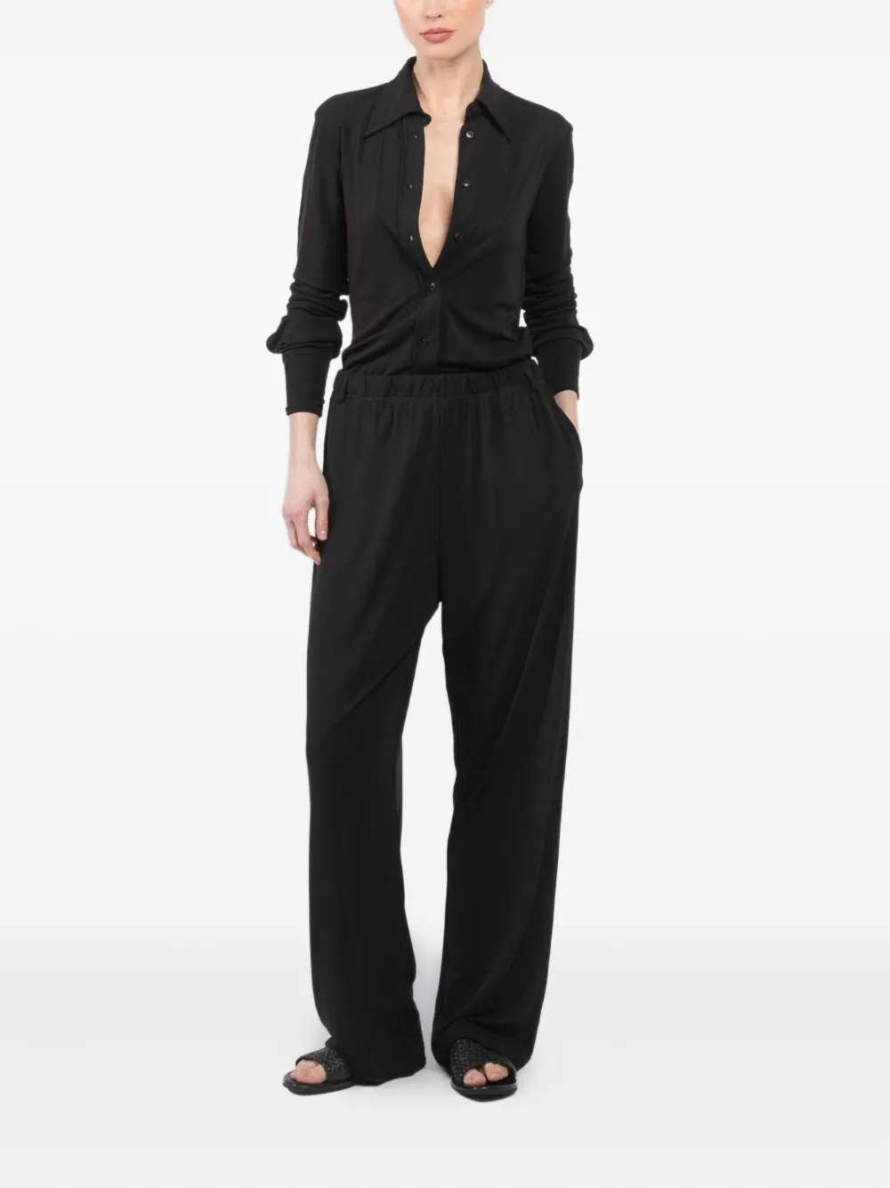 Aya Muse Shirt met lange mouwen - Zwart