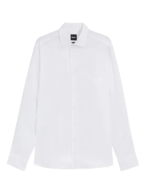 BOSS Camisa x David Beckham com mangas longas