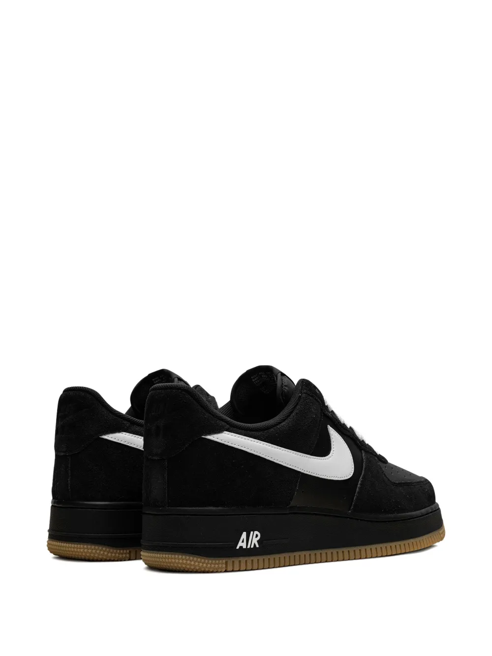 Nike Air Force 1 Low SK8 "Black White-Gum Light Brown" sneakers