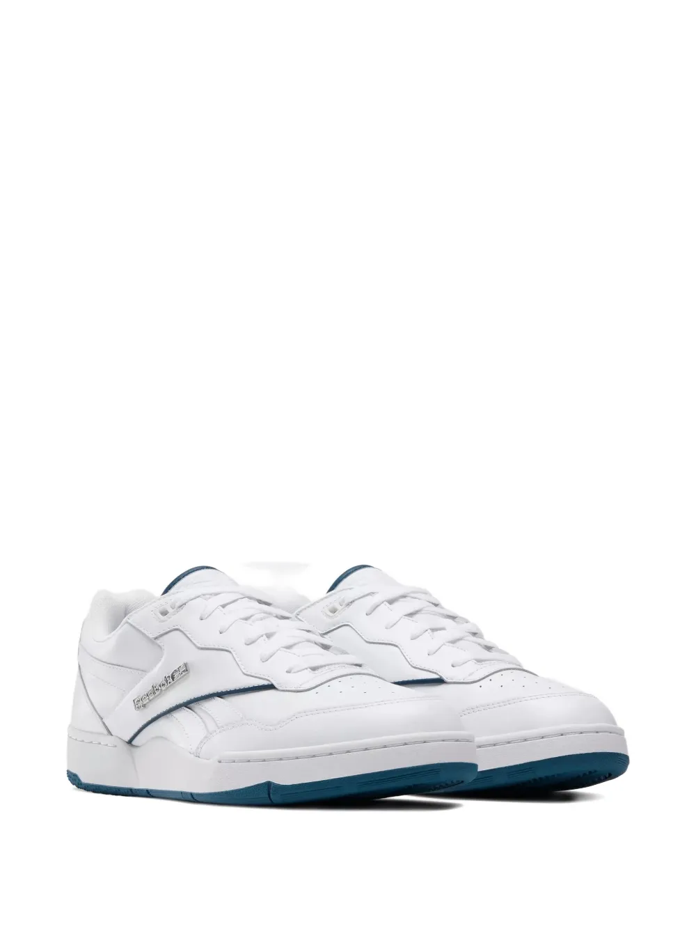 Reebok BB4000 leather trainers White