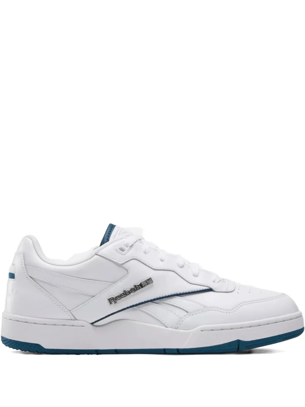 Reebok BB4000 leather trainers White