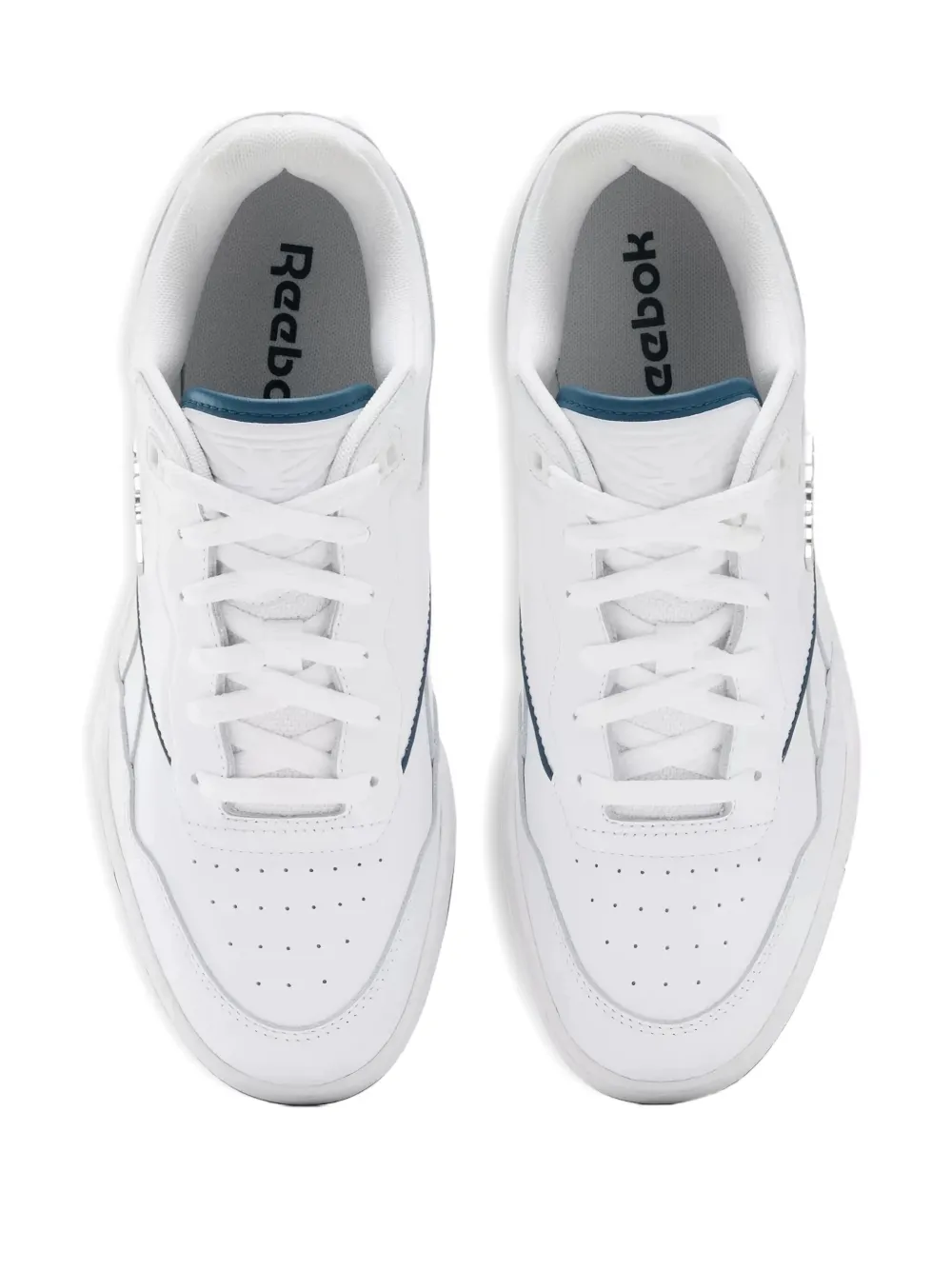 Reebok BB4000 leather trainers White