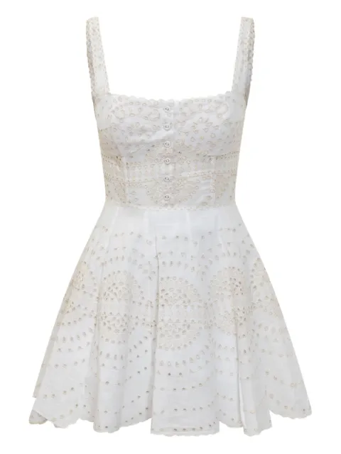 Charo Ruiz Ibiza embroidered button-front dress