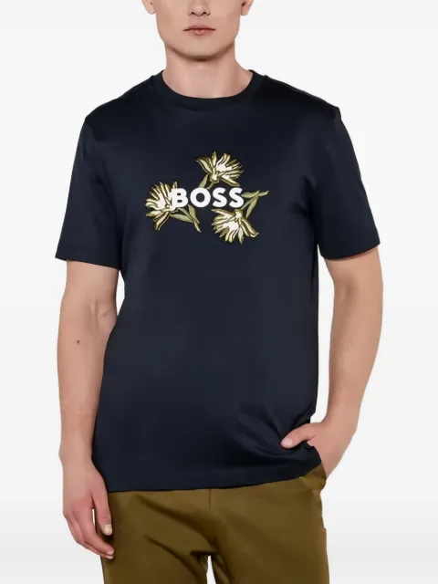 BOSS logo-embellished T-shirt