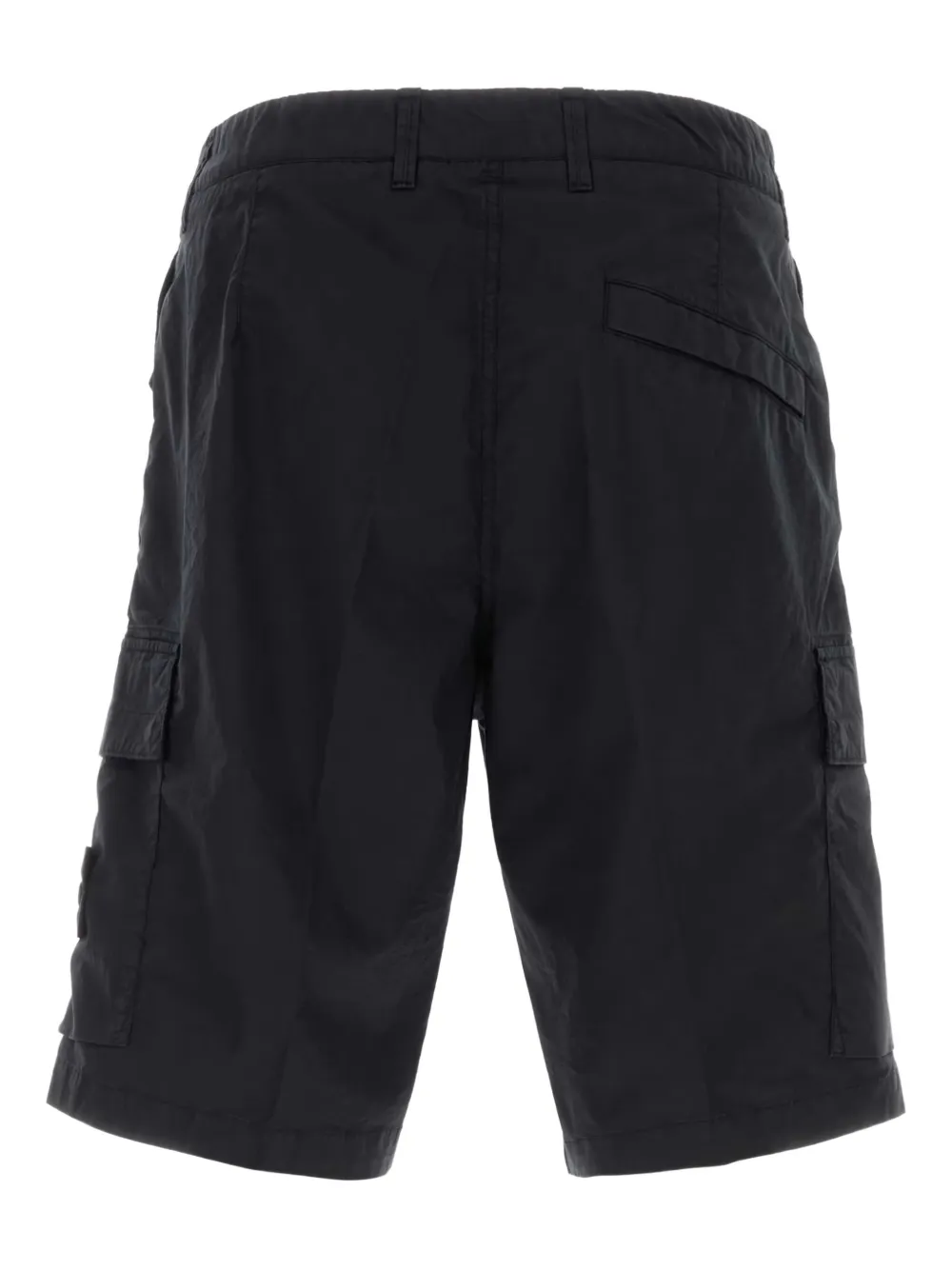 Stone Island Bermuda shorts van stretch-katoen - Zwart