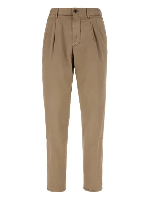 Incotex pleated-front trousers