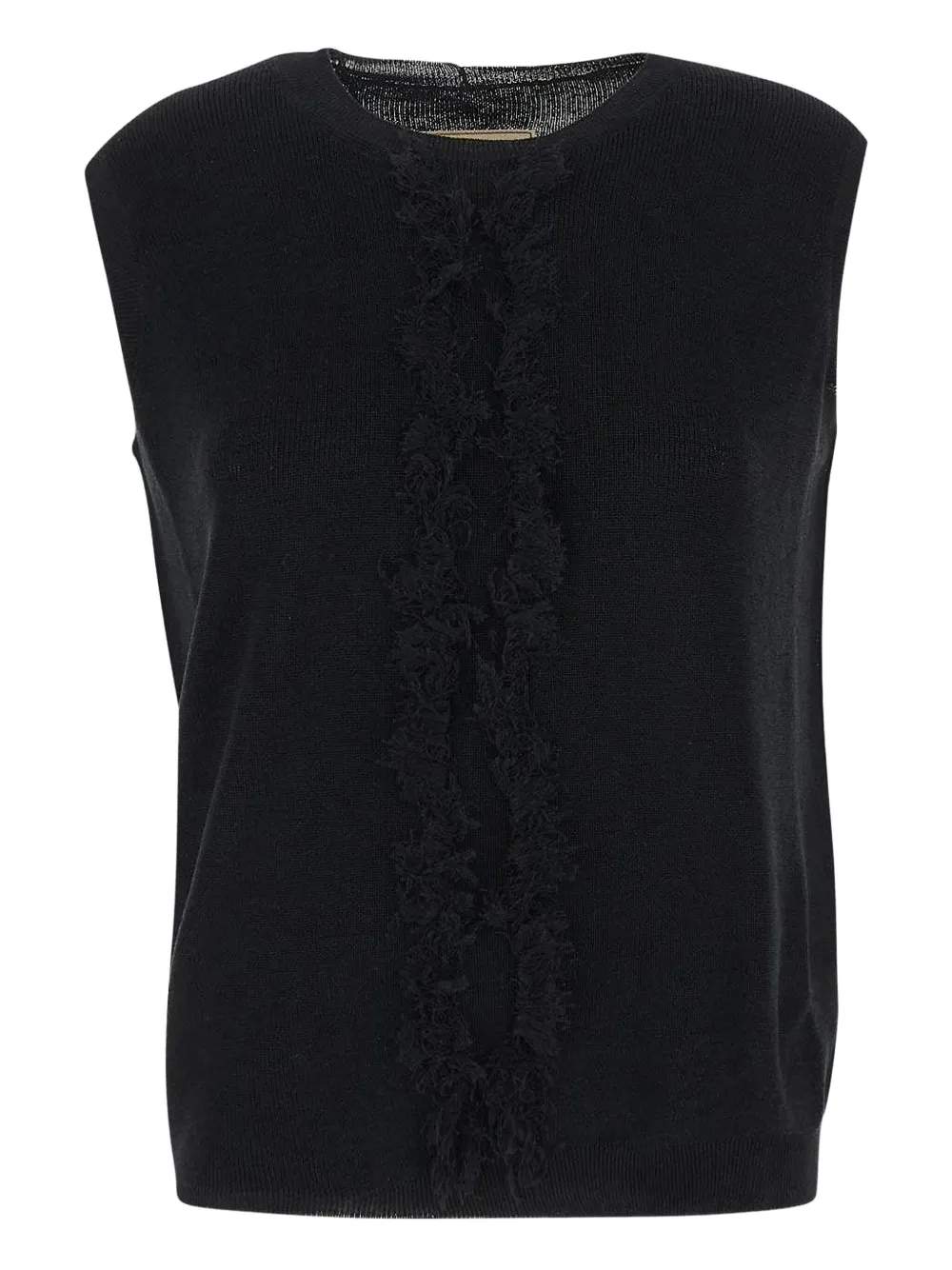 Uma Wang top de seda | negro | Image 1