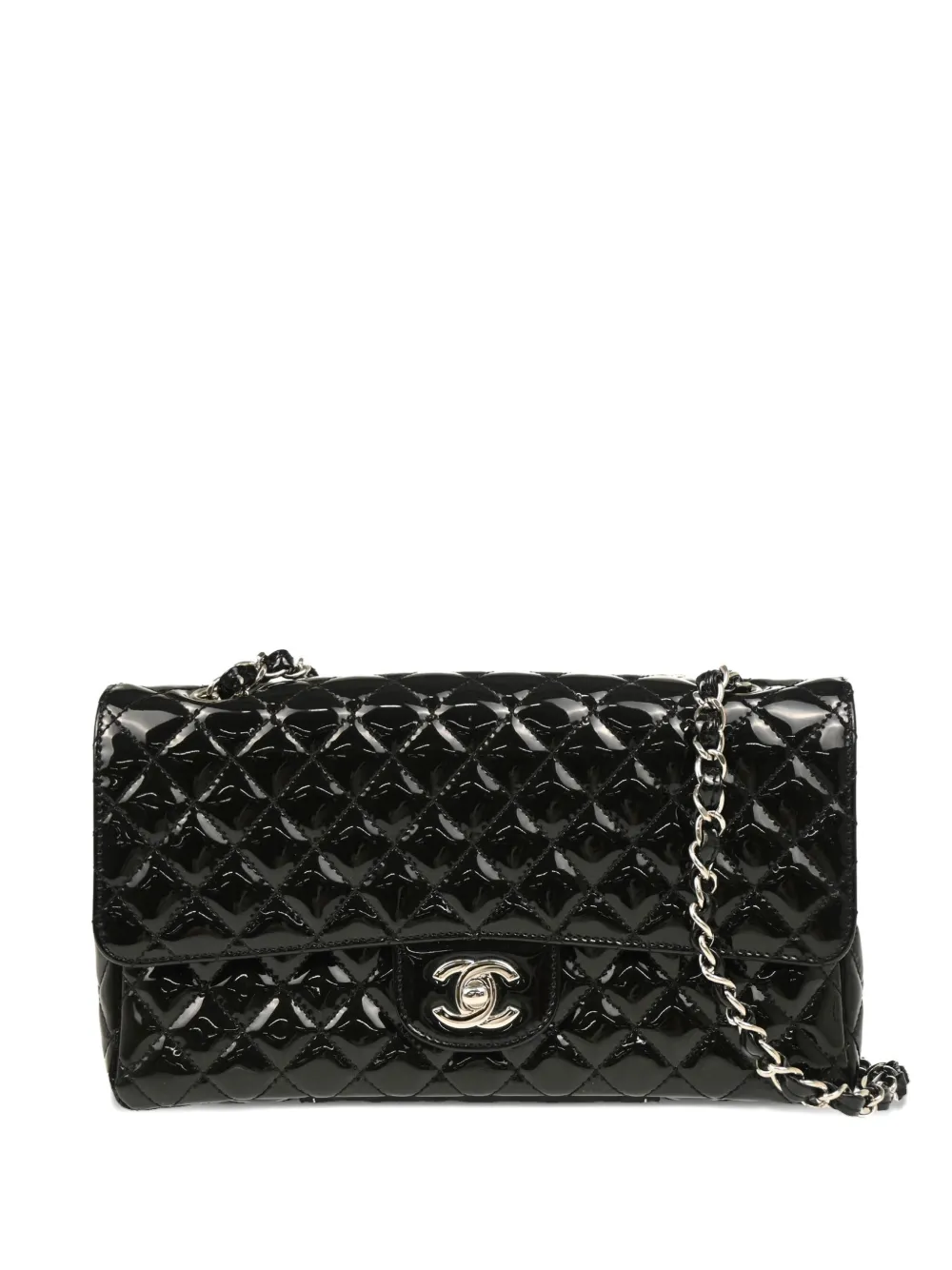 CHANEL Pre-Owned 2007 クラシック フラップ ショルダーバッグ - ブラック CHANEL Pre-Owned 2007 クラシック フラップ ショルダーバッグ - ブラック
