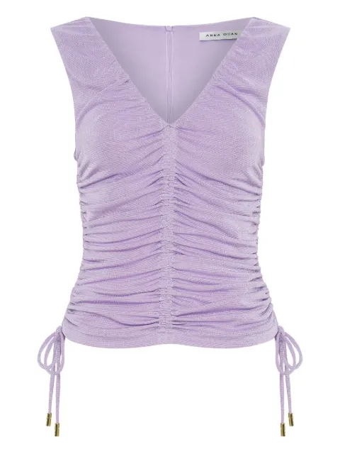 Anna Quan smocked top