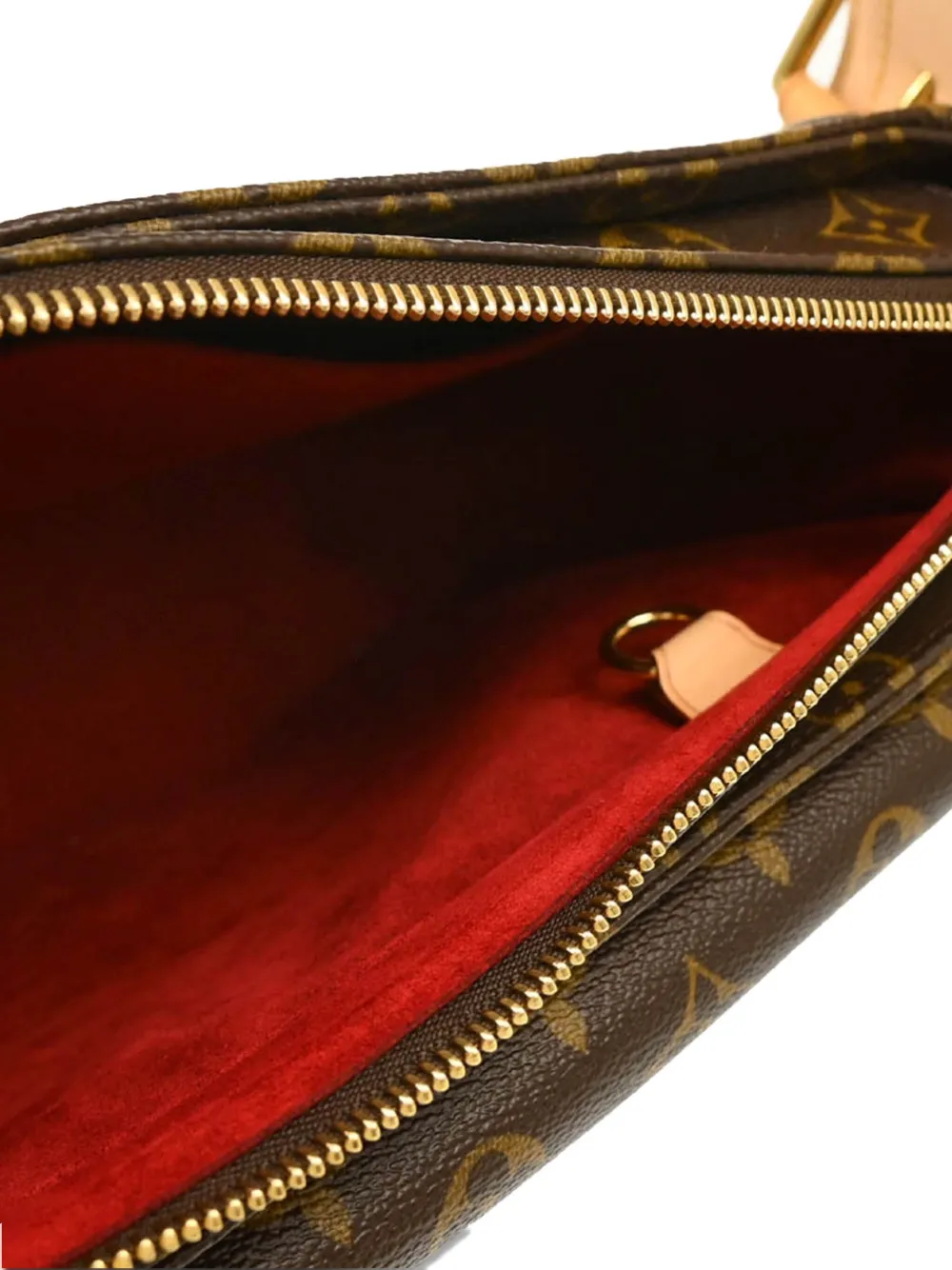 Pre-owned Louis Vuitton 2004 Viva Cite Gm Handbag In Brown
