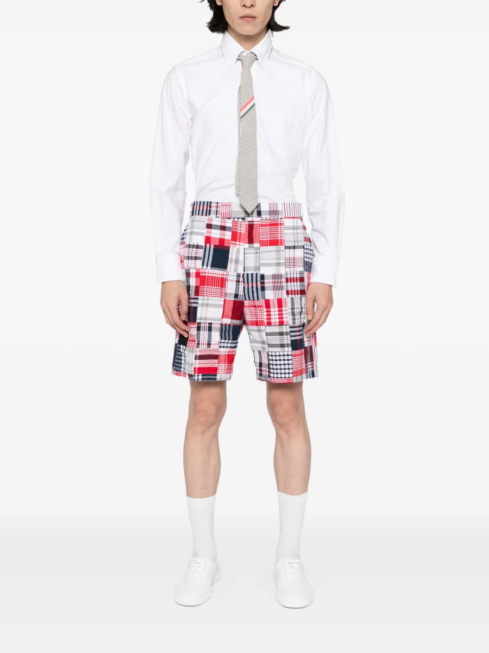 Thom Browne utility chino shorts | Khaki Shorts | Image 2