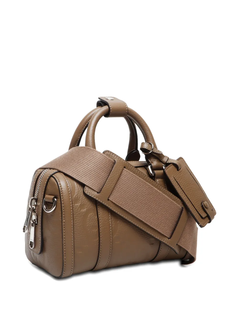 Pre-owned Gucci 2015-2024 Mini Shima Tote Bag In Brown