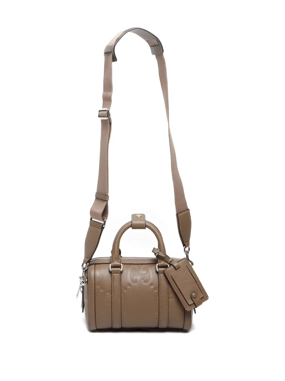 Pre-owned Gucci 2015-2024 Mini Shima Tote Bag In Brown