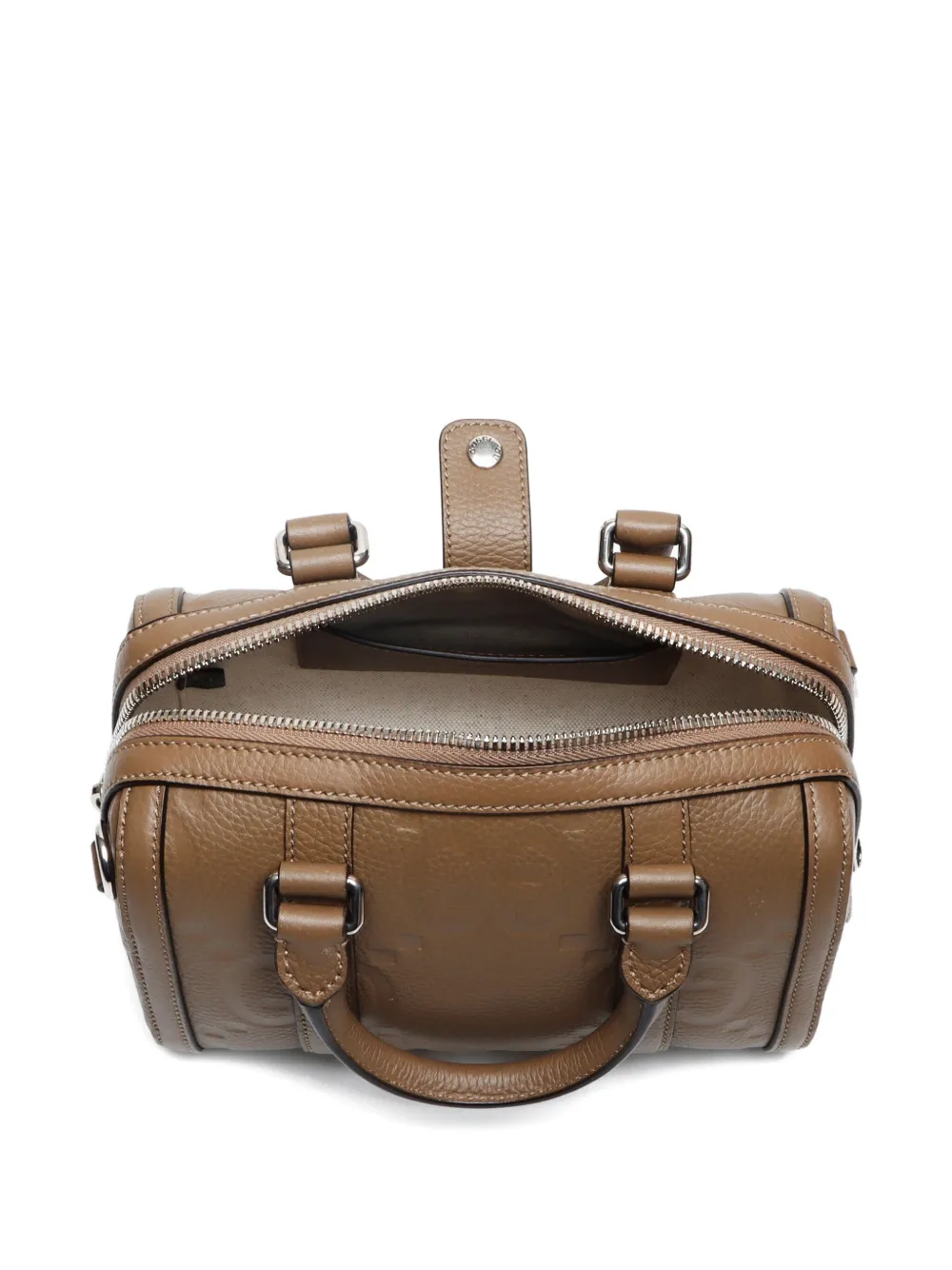 Pre-owned Gucci 2015-2024 Mini Shima Tote Bag In Brown