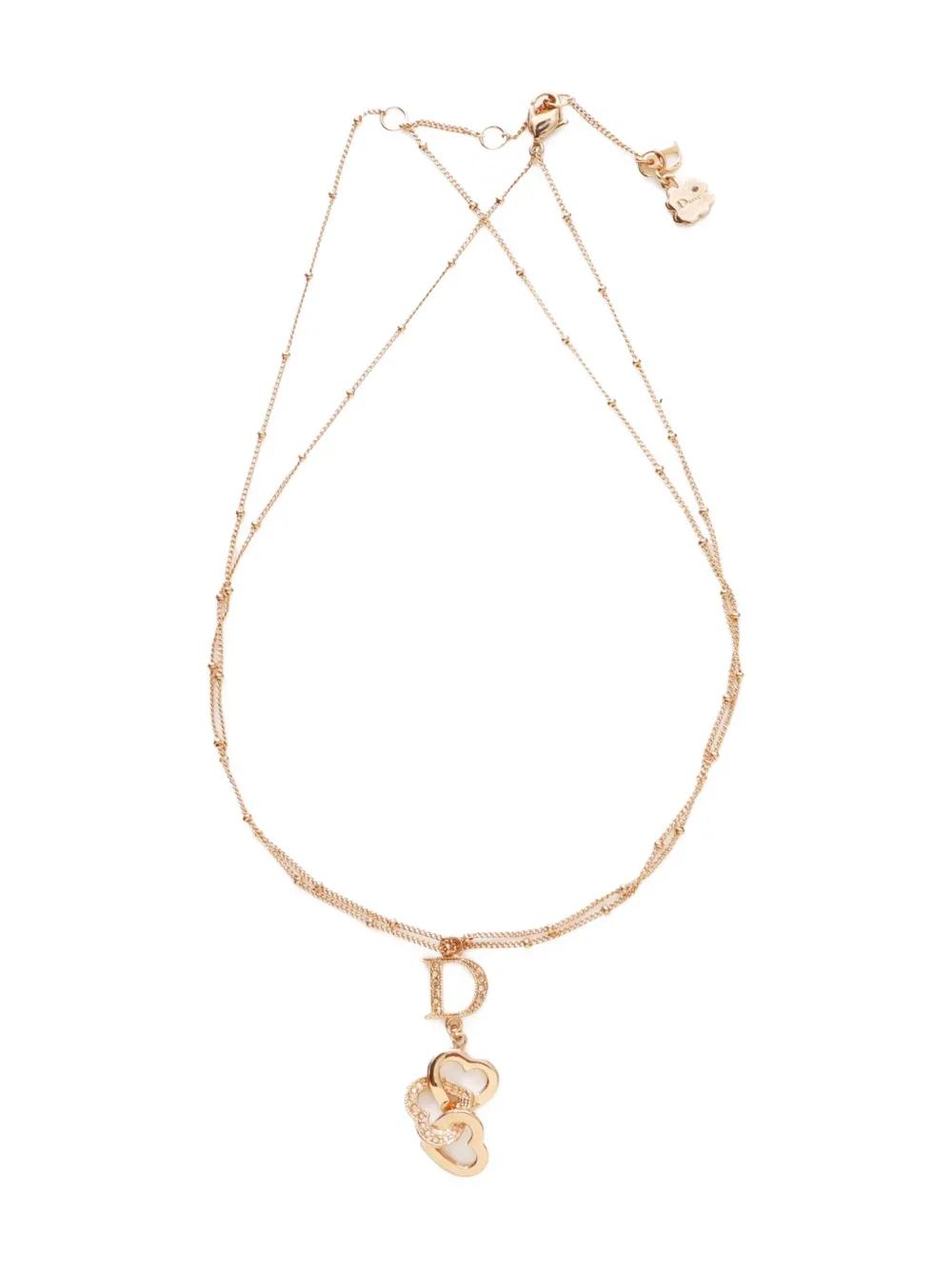 1990-2015 logo-charm necklace
