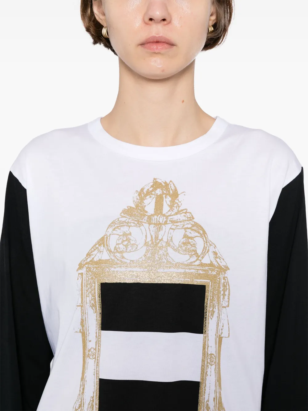 Agnès B. Graphic-print T-shirt In White
