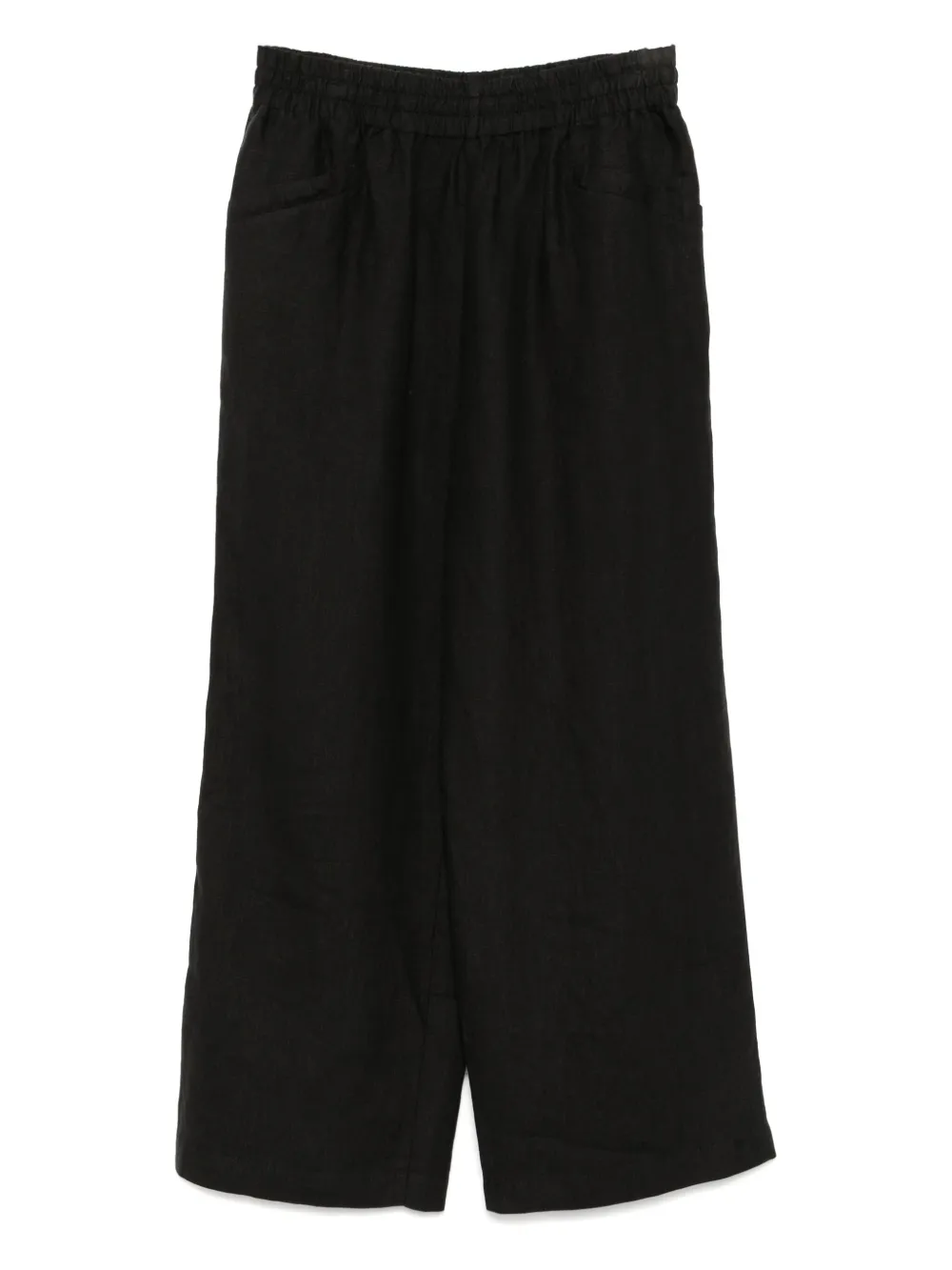 agnès b.  linen trousers | Black | Image 1