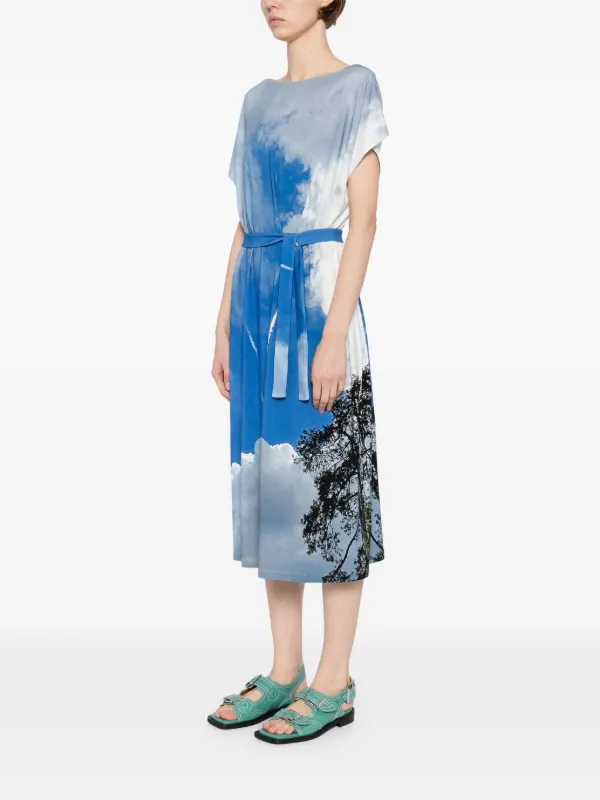 blue b dresses Agnès b. graphic-print Dress | Bridesmaid