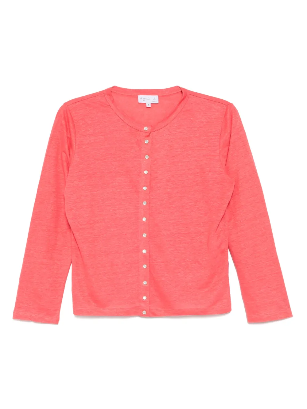 Shop Agnès B. Le Petit Snap Cardigan In 412