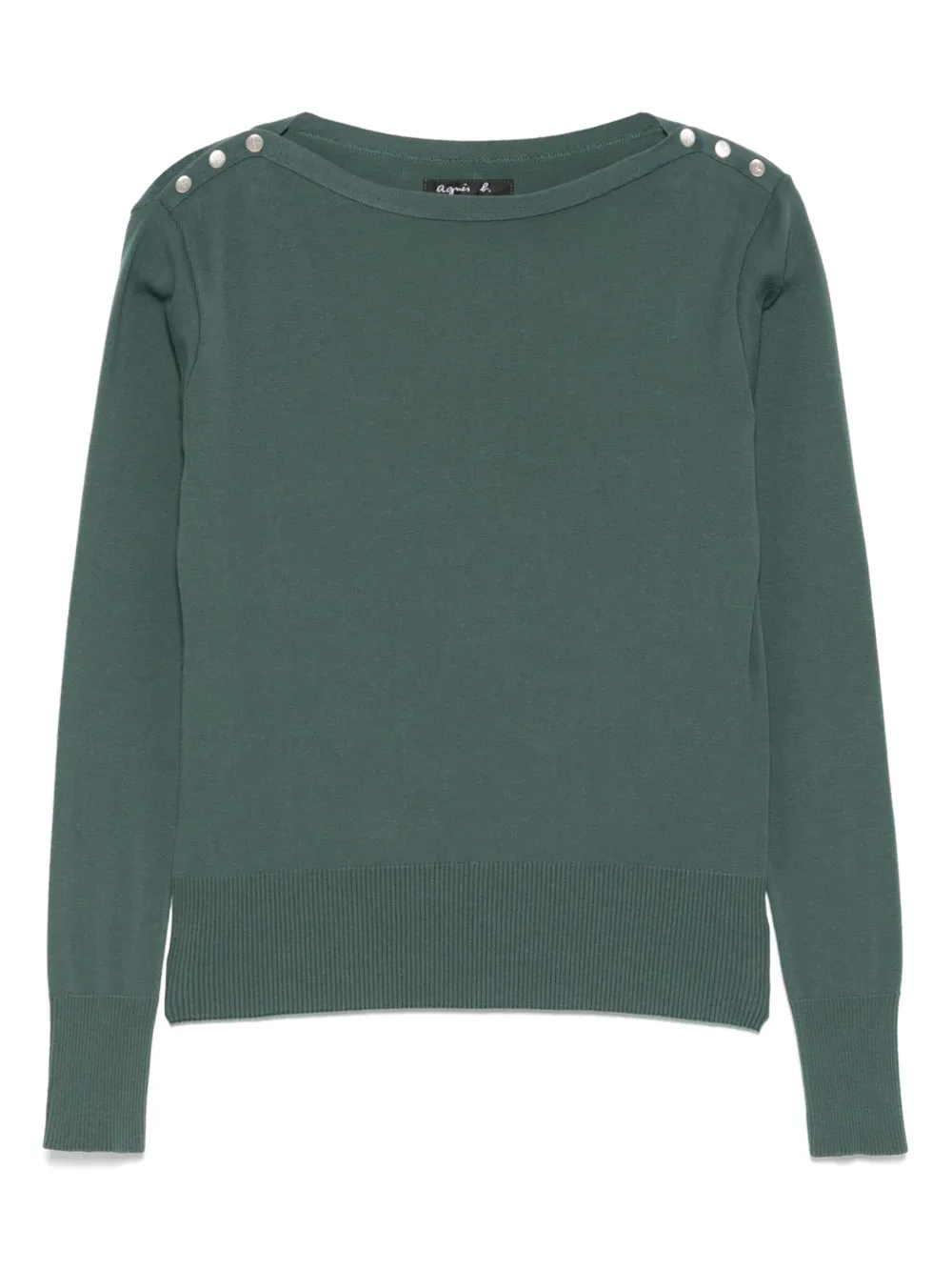 agnès b.  playera Badiana | verde | Image 1