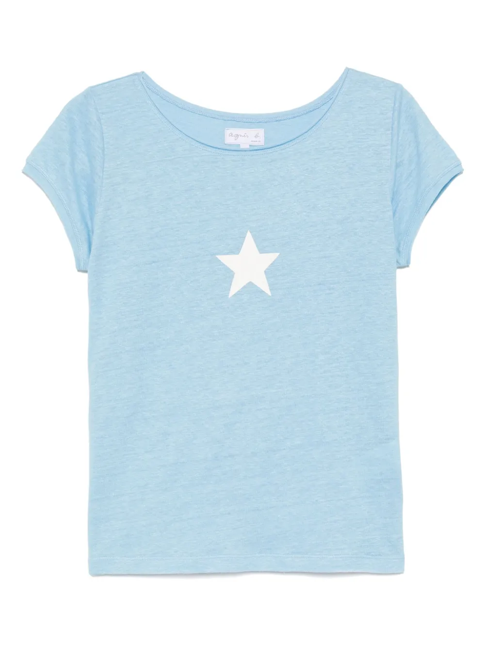 agnès b.  playera Australia con estrella estampada | azul | Image 1