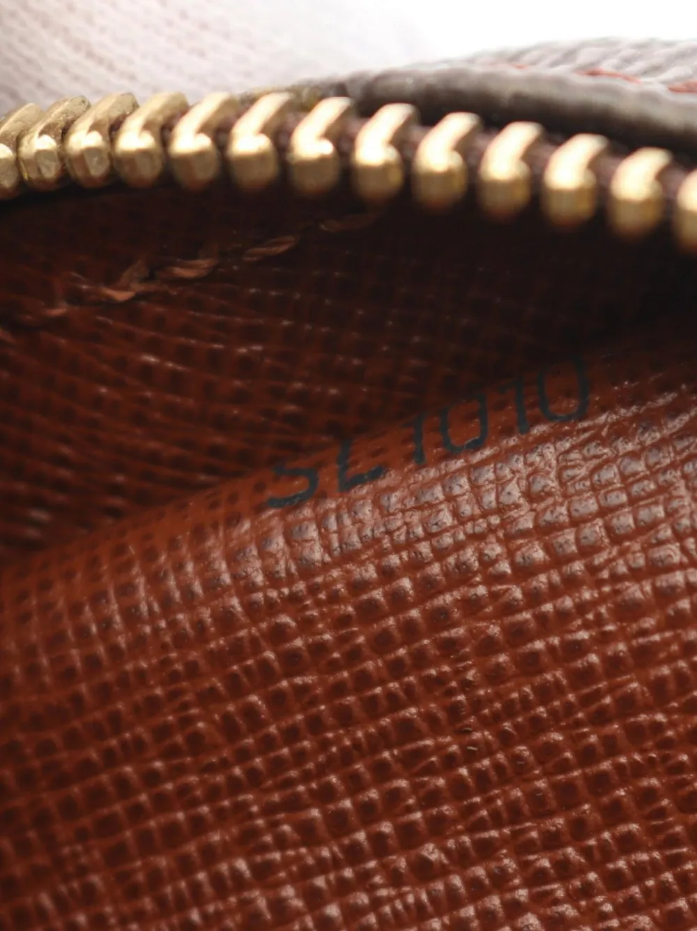 Pre-owned Louis Vuitton 2000 Marly Bandoulière Crossbody Bag In Brown
